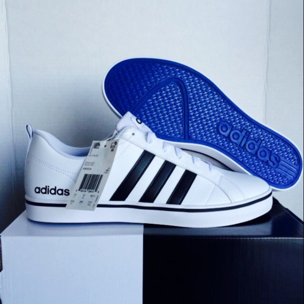 New Adidas Neo like Superstars white black stripes